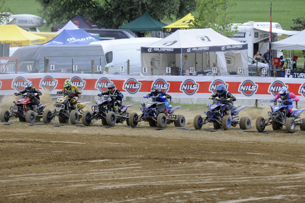 Partenza quadcross (ph. Valter Ribet)