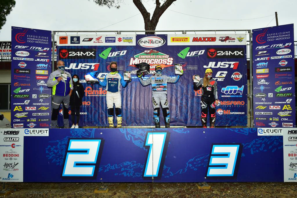 Podio femminile (ph. Mxreport)