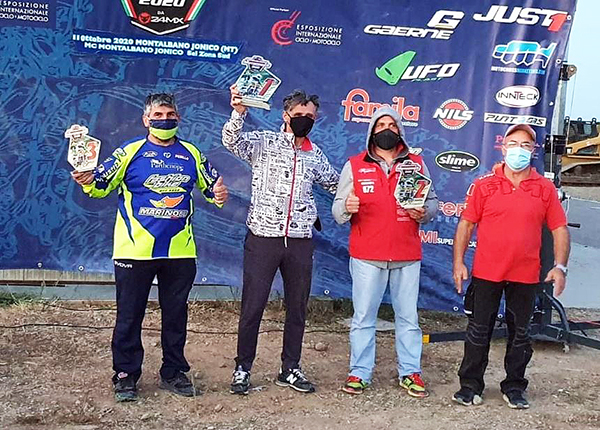 Il podio di Montalbano Jonico