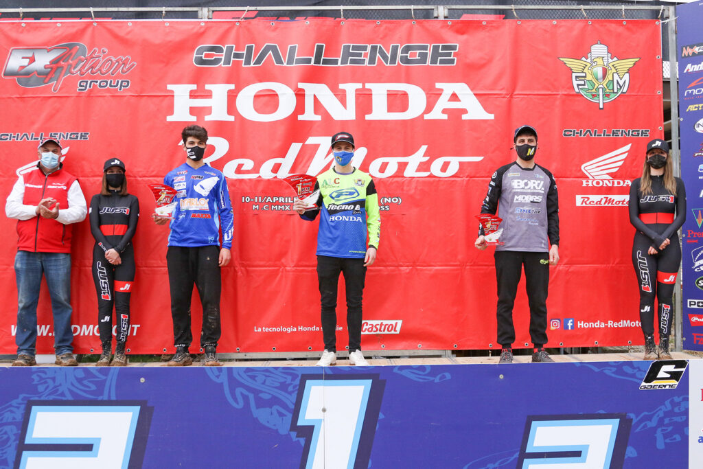 Podio challenge Honda Mx1 - ph. Mxreport