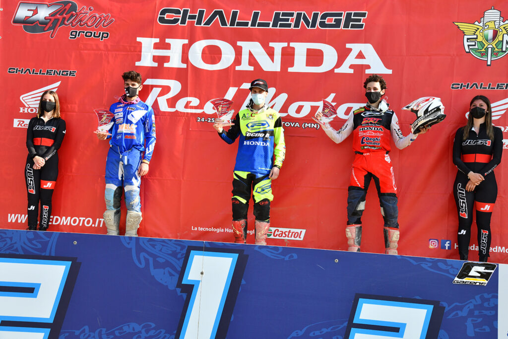 Podio challenge RedMoto - ph. Mxreport