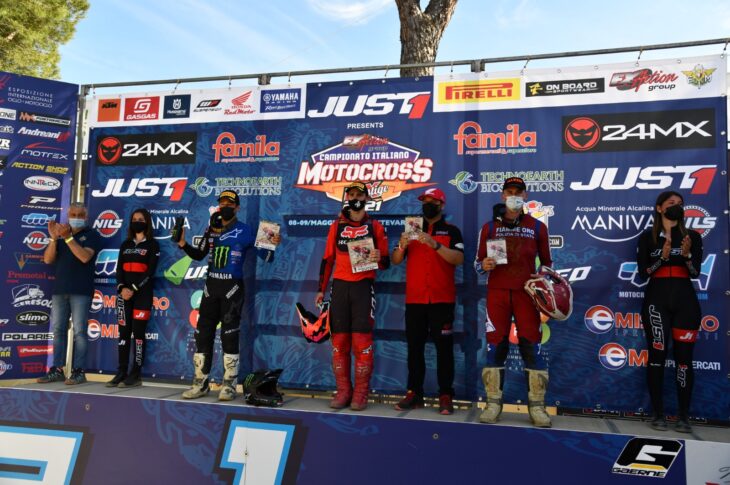 Podio Mx1 Elite - ph. Mxreport