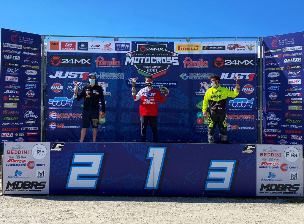 Podio Rider Mx2 centrosud