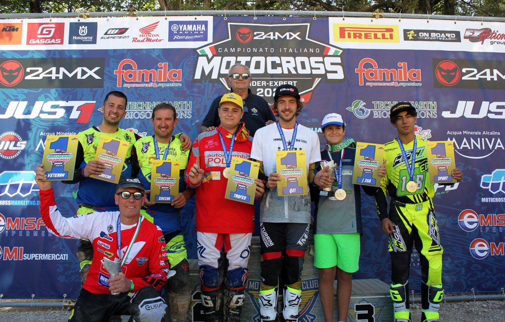 I campioni italiani quad & sidecarcross 2021 - ph. Radio Rider