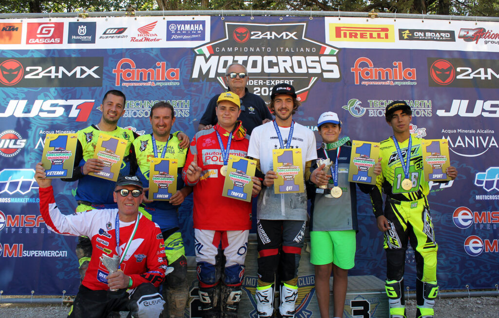 I campioni italiani quad & sidecarcross 2021 - ph. Radio Rider