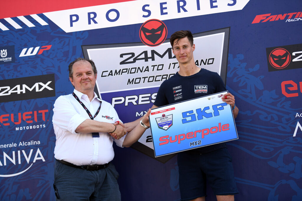 Jan Pancar vince la pole position SKF - ph. Phawkmania