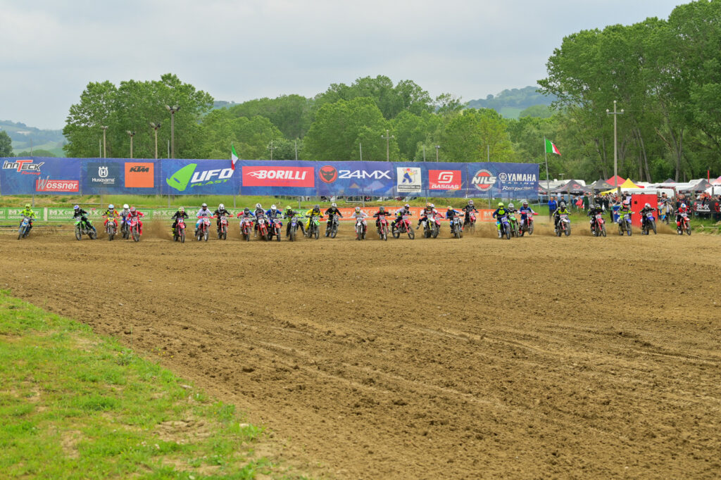 Partenza Mx1 Expert - ph. Mxreport
