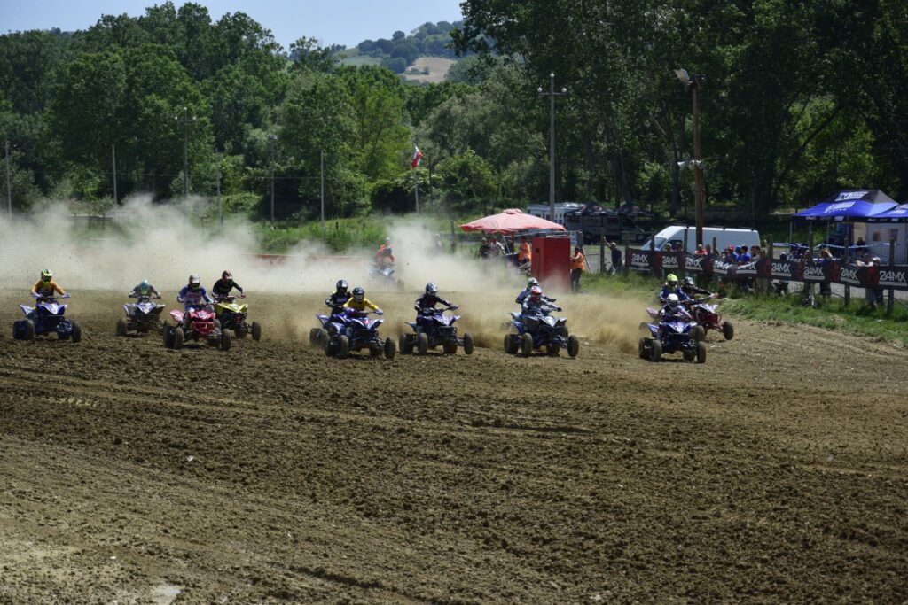 Partenza quad - ph. Ufficio stampa Federmoto