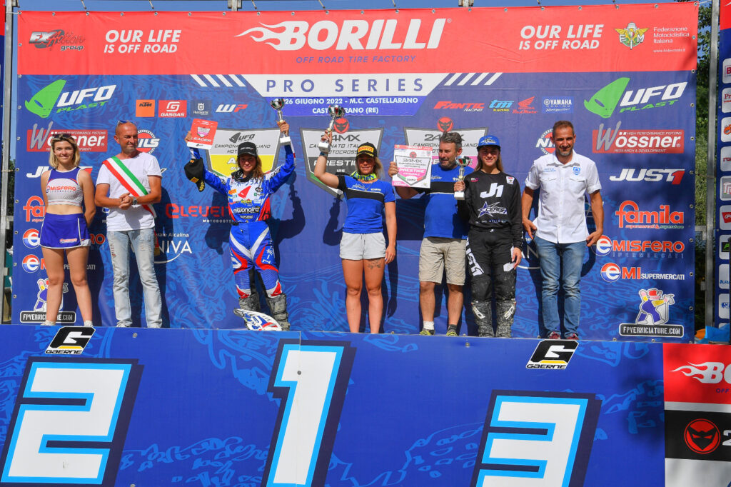 Podio femminile - ph. Mxreport