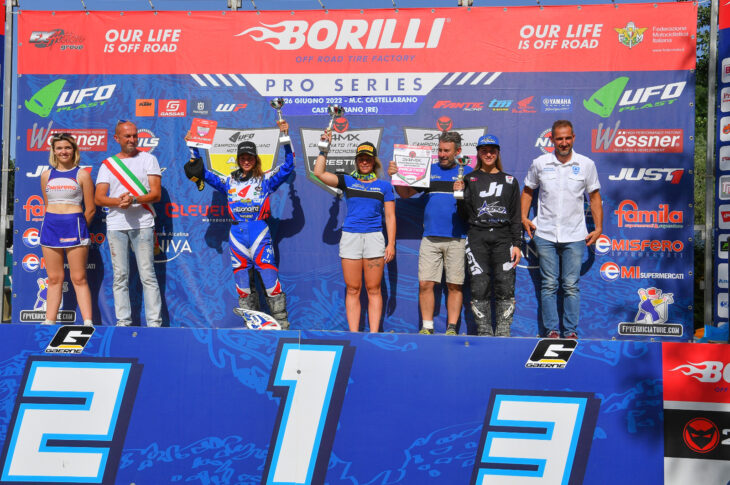 Podio femminile - ph. Mxreport