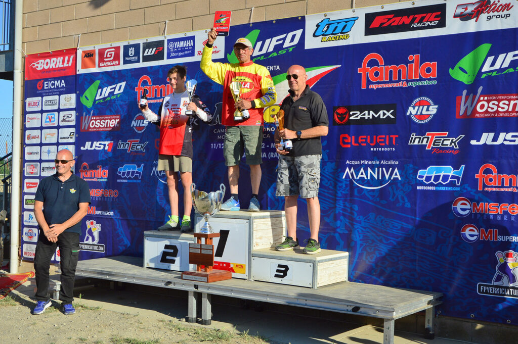 Podio gruppo 4 - ph. Fuoristrada & motocross d'epoca
