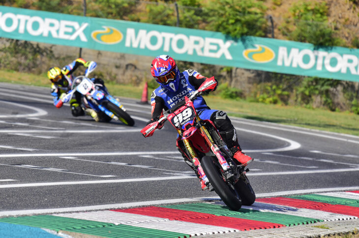 Luca D'Addato e Andrea Stucchi - ph. Supermoto Italia
