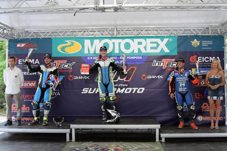 Podio S1 Internazionale - ph. Supermoto Italia
