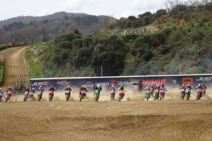 Partenza G1 - E4 - Evo1 - ph. moto club Brilli Peri