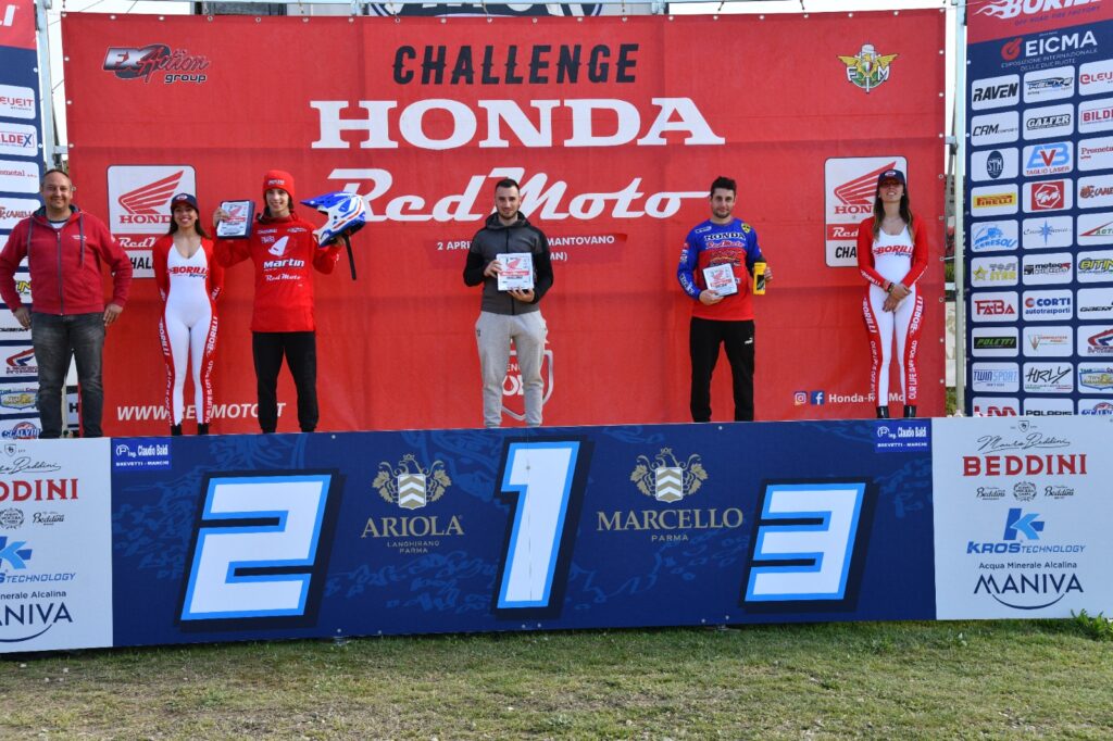 Podio challenge Mx2 - ph. Mxreport