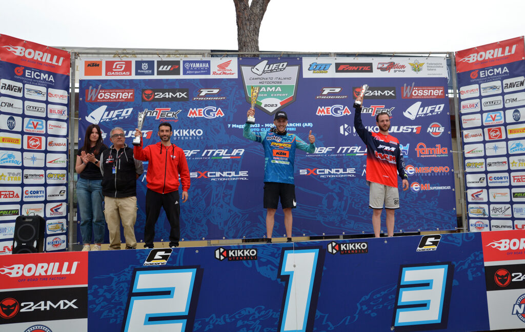 Podio Rider Mx2 - ph. Fabio Piras