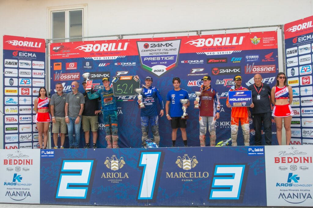 Podio rookies cup - ph. Mxreport