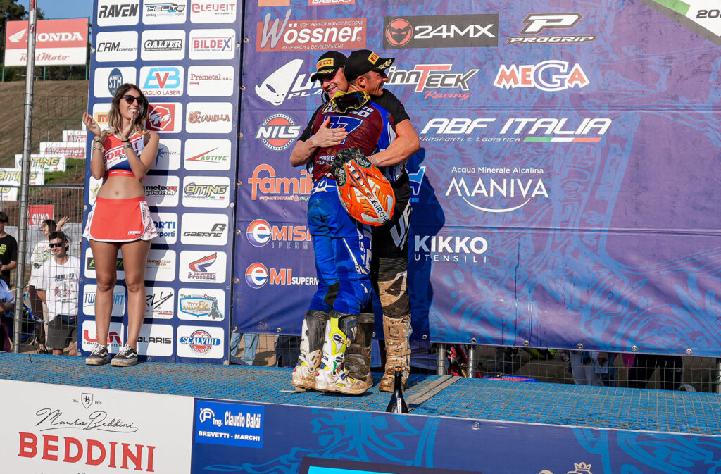 Alessandro Lupino e Alberto Forato sul podio - ph. Matteo Buccarini
