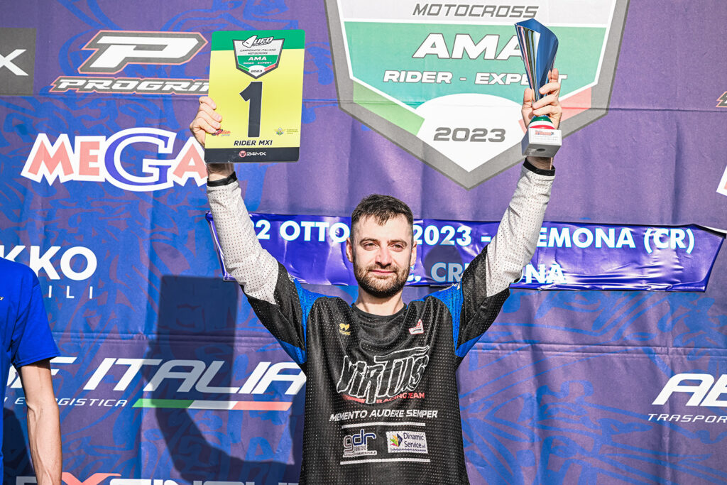 Loris Rasetta campione italiano Rider Mx1 - ph. Phawkmania