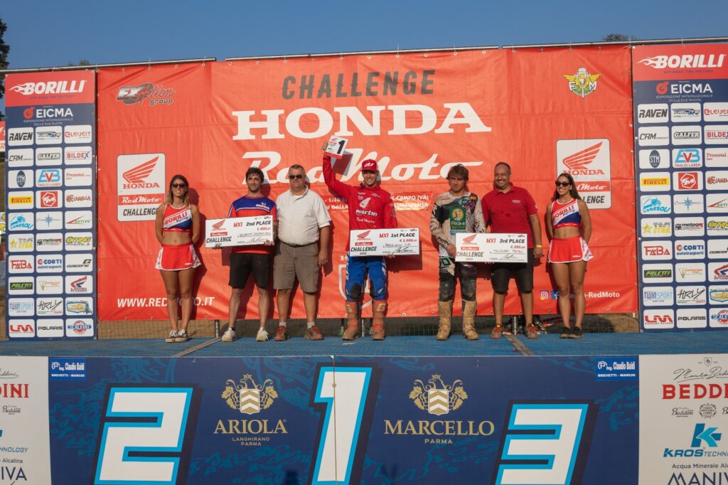 Podio finale challenge Mx1 - ph. Mxreport