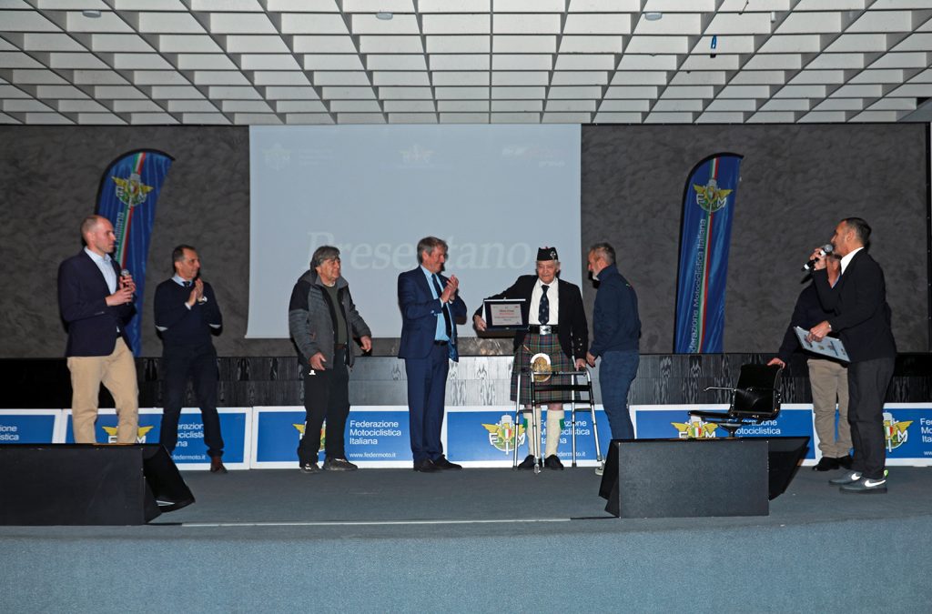 La premiazione di Alberto Donati