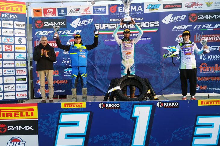 Podio trofeo Lombardo