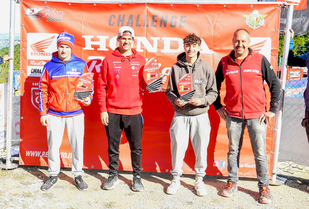 Podio challenge Honda Mx2 - ph. Mxreport