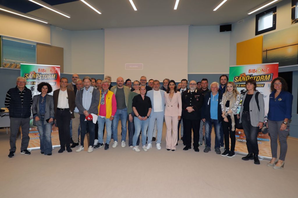La presentazione della Bibione Sand Storm