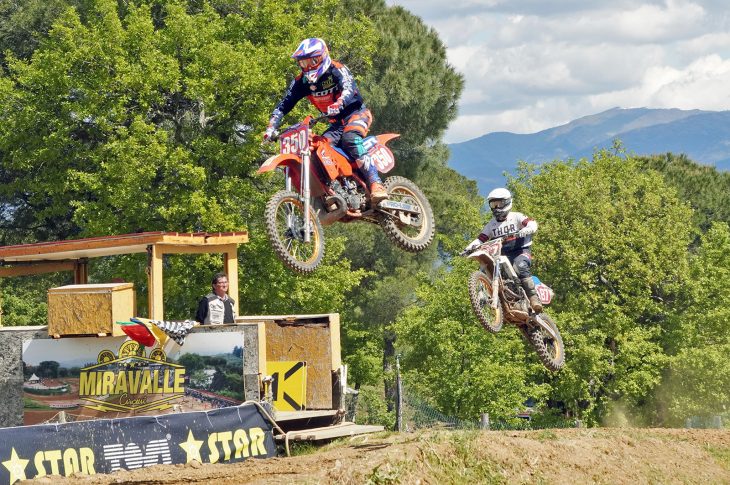 Emanuele Carosi e Alessio Soldà - ph. Moto club Brilli Peri