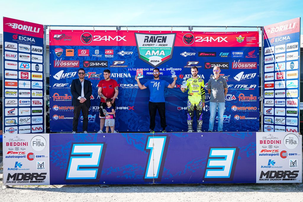 Podio Ama2 Mx1 - ph. Matteo Buccarini