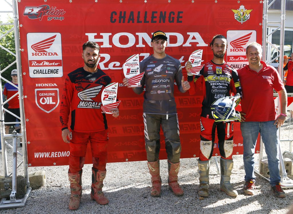 Podio challenge Honda MX1
