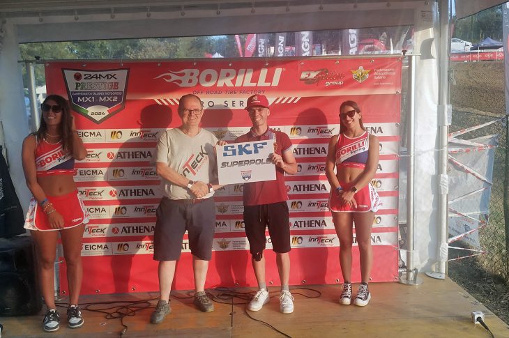 Valerio Lata vince la superpole SKF