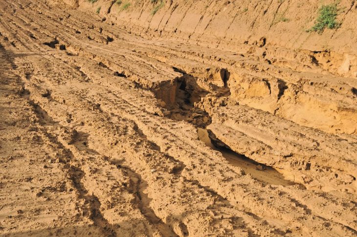 La pista di Faenza colpita dall'alluvione