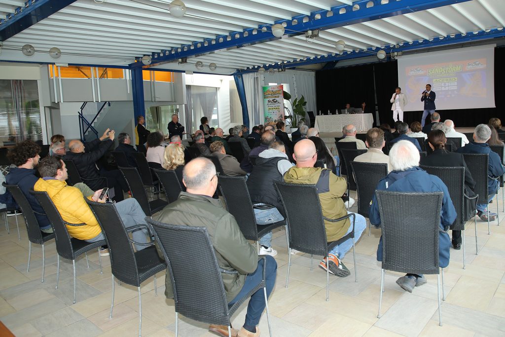 La presentazione della Bibione Sand Storm 2024 all'hotel Bibione Palace