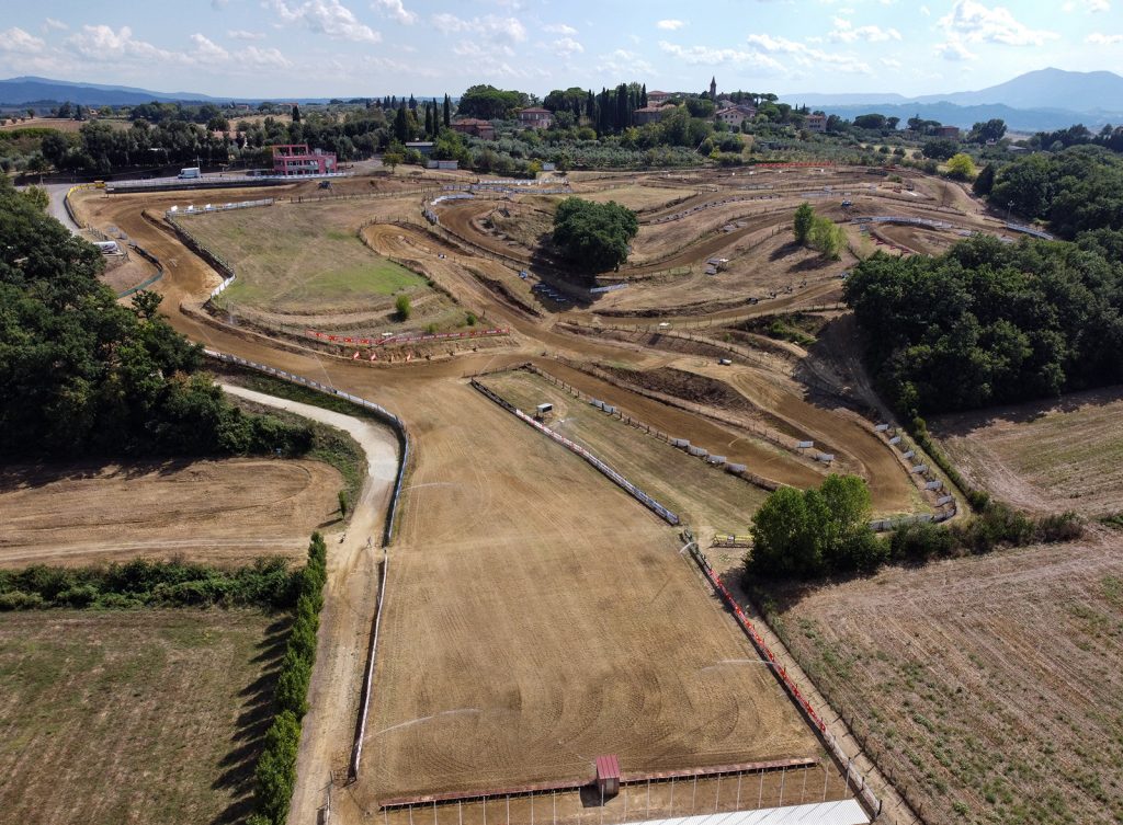 La pista di Castiglione del Lago