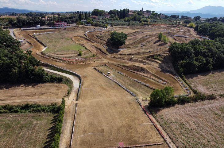 La pista di Castiglione del Lago