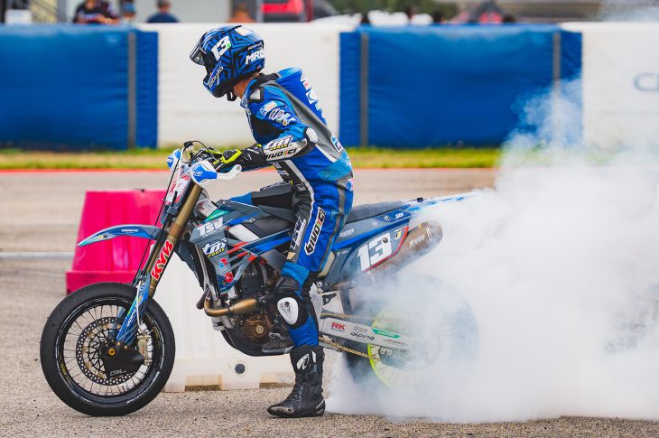 Mattia Rato festeggia il titolo - ph. Francesco Cavallucci