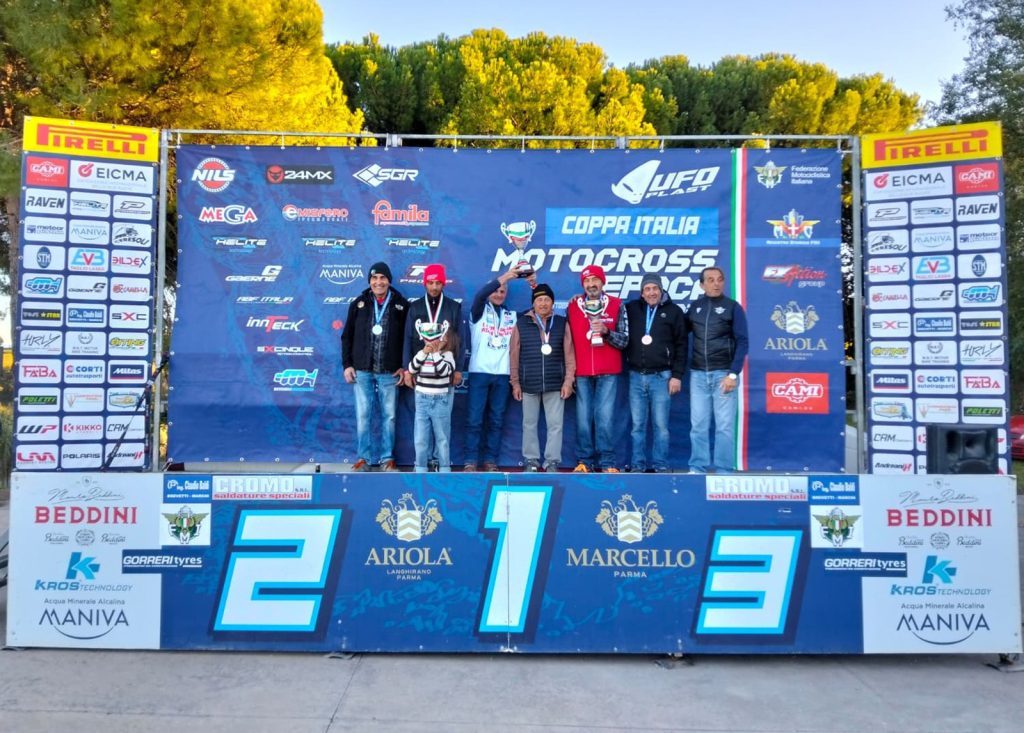 Podio coppa Italia 50