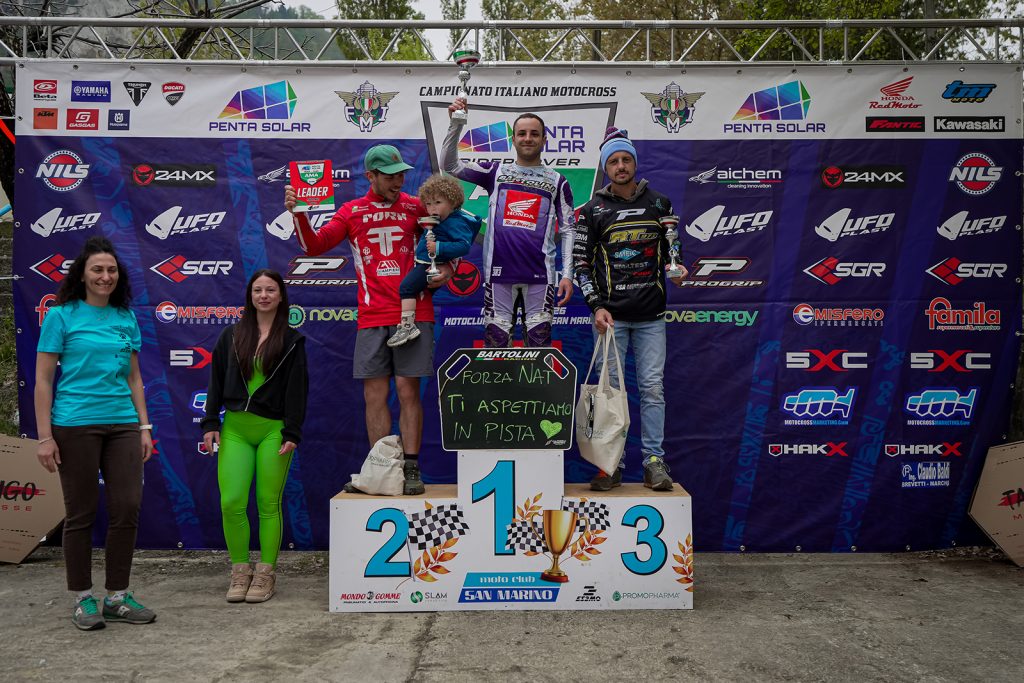 Podio Rider Mx2 - ph. Matteo Buccarini