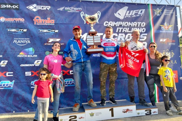 Il podio del trofeo Paolo Torta