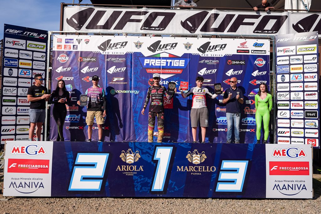 Podio trofeo italia