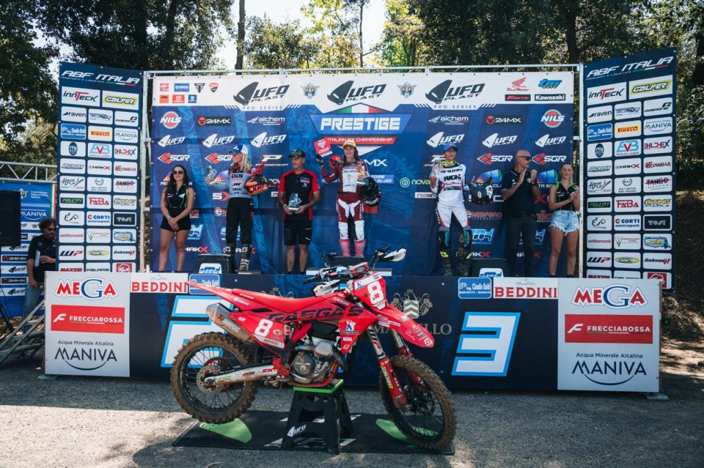 Podio Femminile Mx2