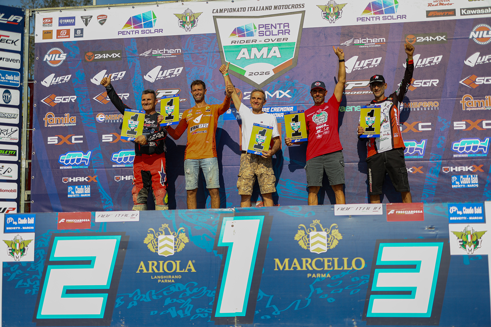 I campioni Over 40 - ph. Lucie Olachova